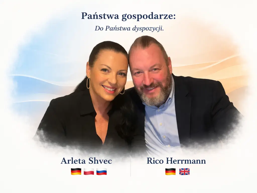 Państwa gospodarze: Do Państwa dyspozycji.